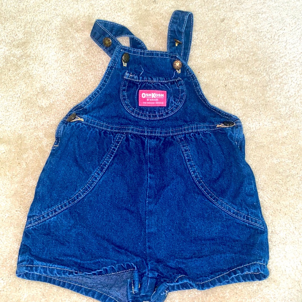 OSHKOSH denim jumper